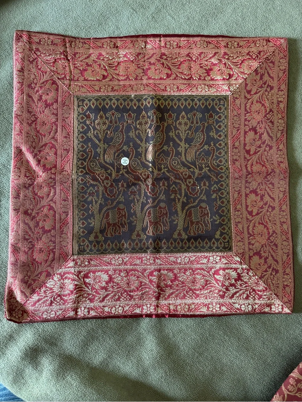 Deep Red Pillow Covers - Made in India